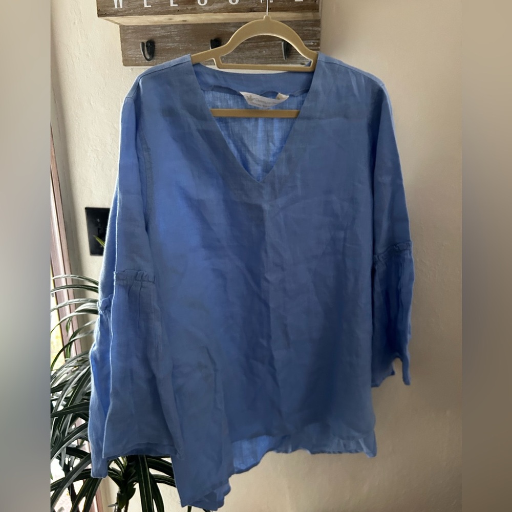 Crown Linen Designs Bella Linen
Top Periwinkle / XL - Oak & Willow